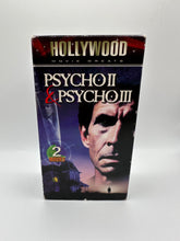 Load image into Gallery viewer, Psycho II + Psycho III (Double VHS)