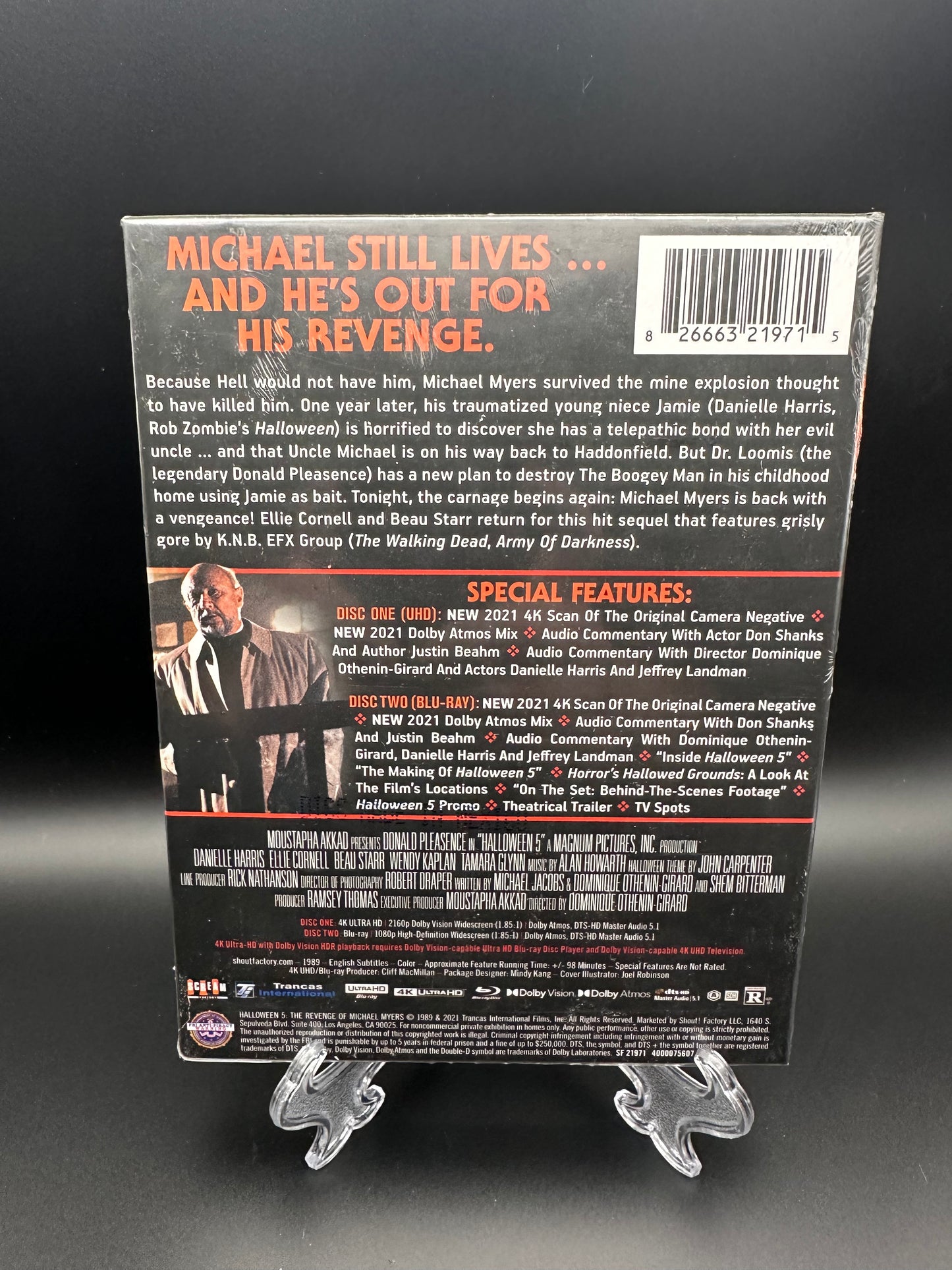 Halloween 5: The Revenge Of Michael Myers (4K Collectors Box)