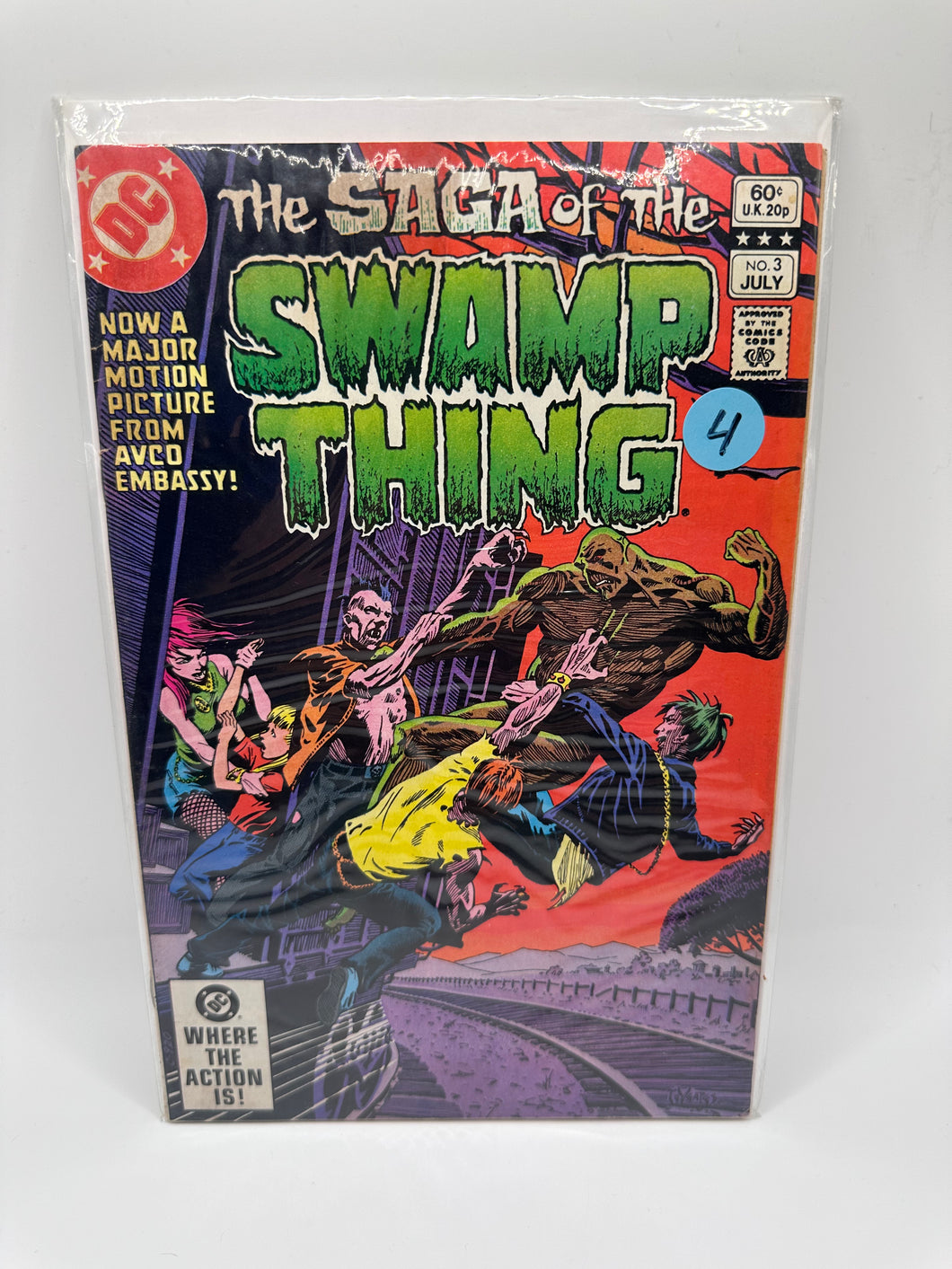 Te Saga Of Swamp Thing #3