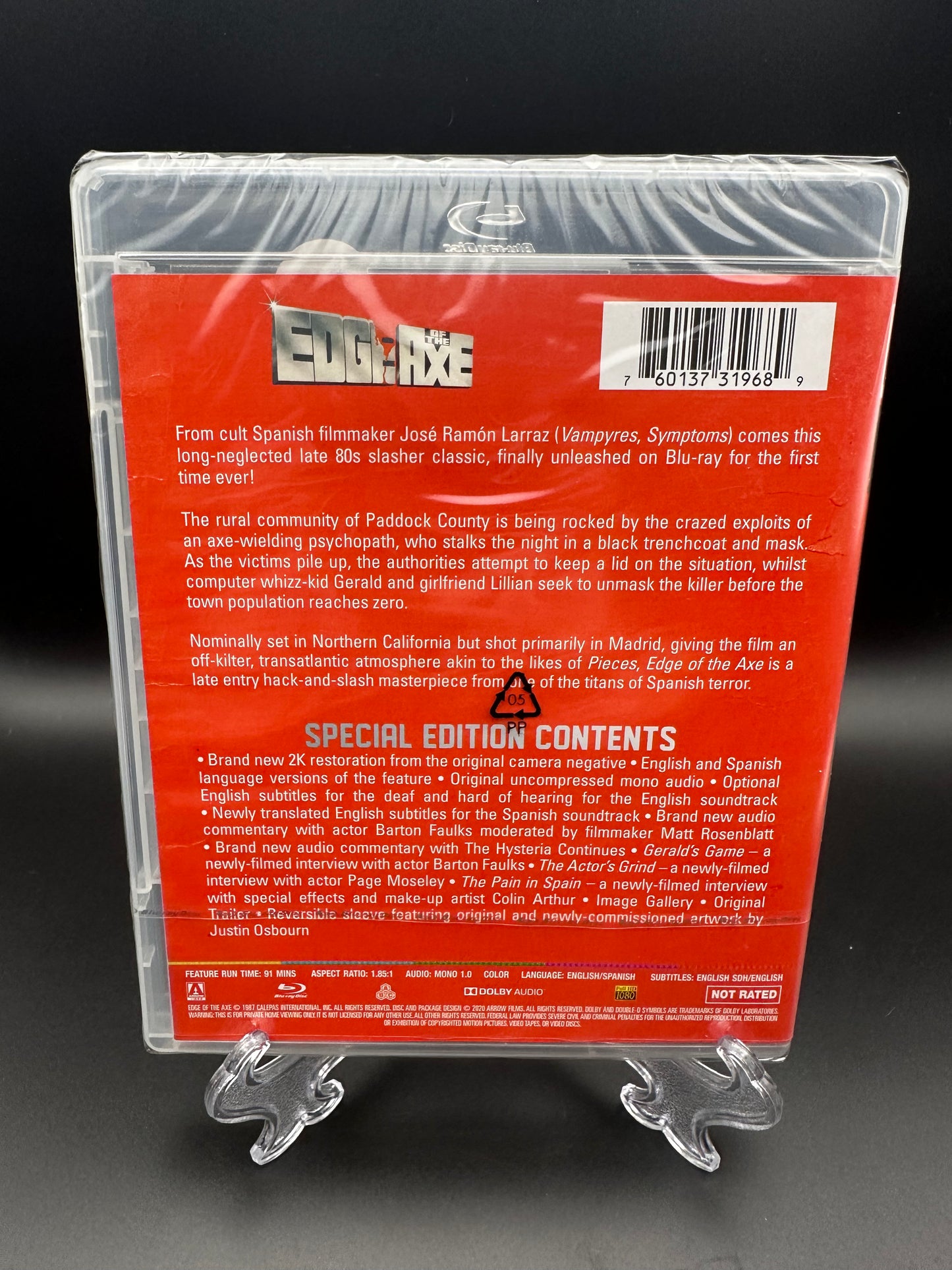 Edge Of The Axe (Blu Ray)