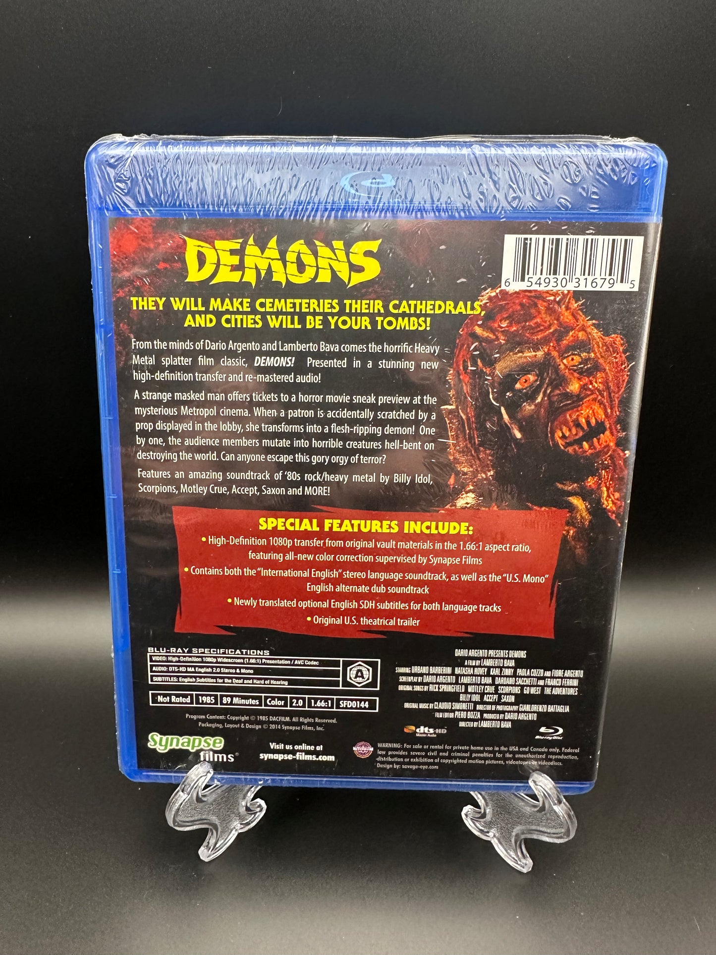 Demons (Blu Ray)