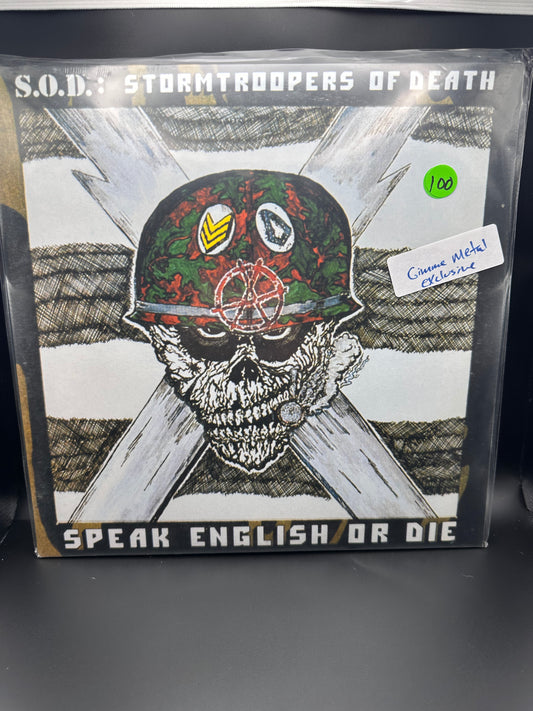Stormtroopers Of Death - Speak English Or Die (Colored Vinyl)